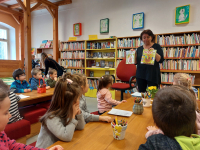 Březen měsíc knih - návštěva knihovny v Králíkách